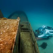 Super Yacht Sub 3 wreck diving